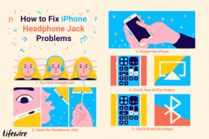 Cómo solucionar problemas con el conector de auriculares para iPhone