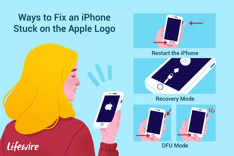 Cómo arreglar un iPhone atascado en el logotipo de Apple