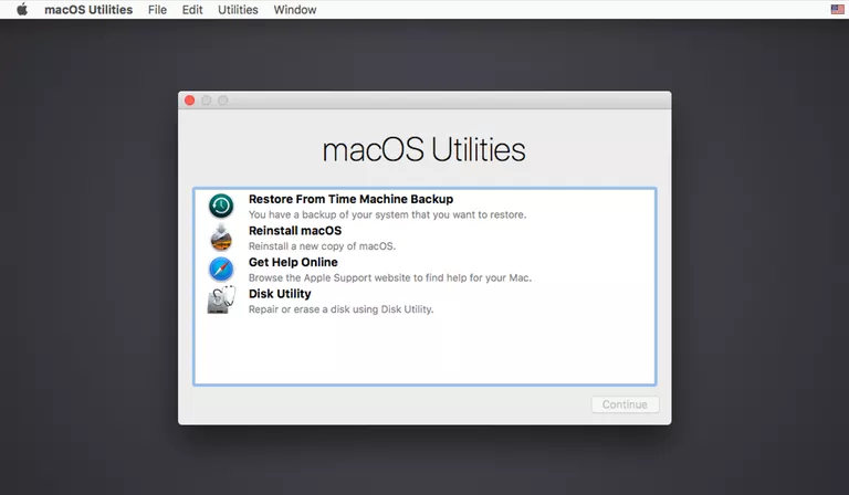 Identificar la versión de Mac OS en la partición de recuperación