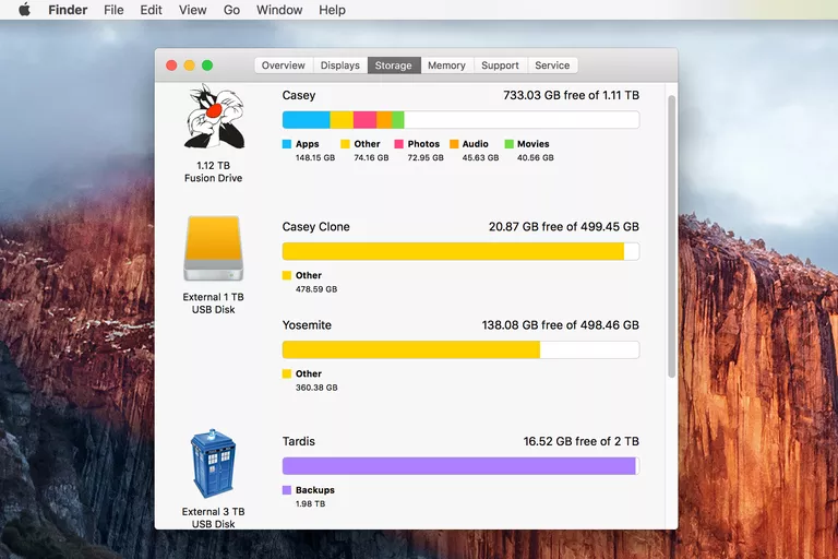 ¿Cuánto espacio de disco libre necesitas en tu Mac?